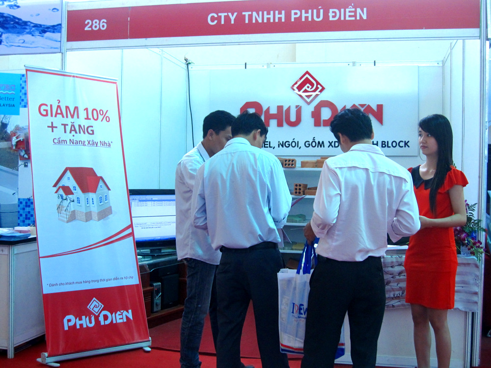 Phú Điền - Hình ảnh công ty TNHH Phú Điền tại Vietbuild 2012